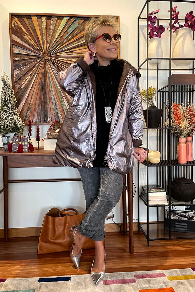 Pantalón “mágico” con efecto arrugado – Intermedio